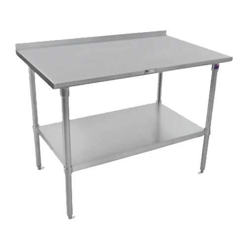 John Boos ST6R1.5-3672SSK Stainless Steel 72" W x 36" D Work Table - JBST6R153672SSK