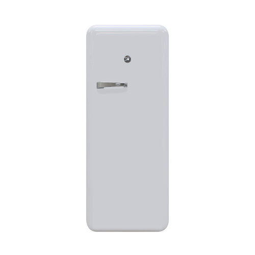 Vinotemp Retro Refrigerator, in White - BR-RETRO-01-W