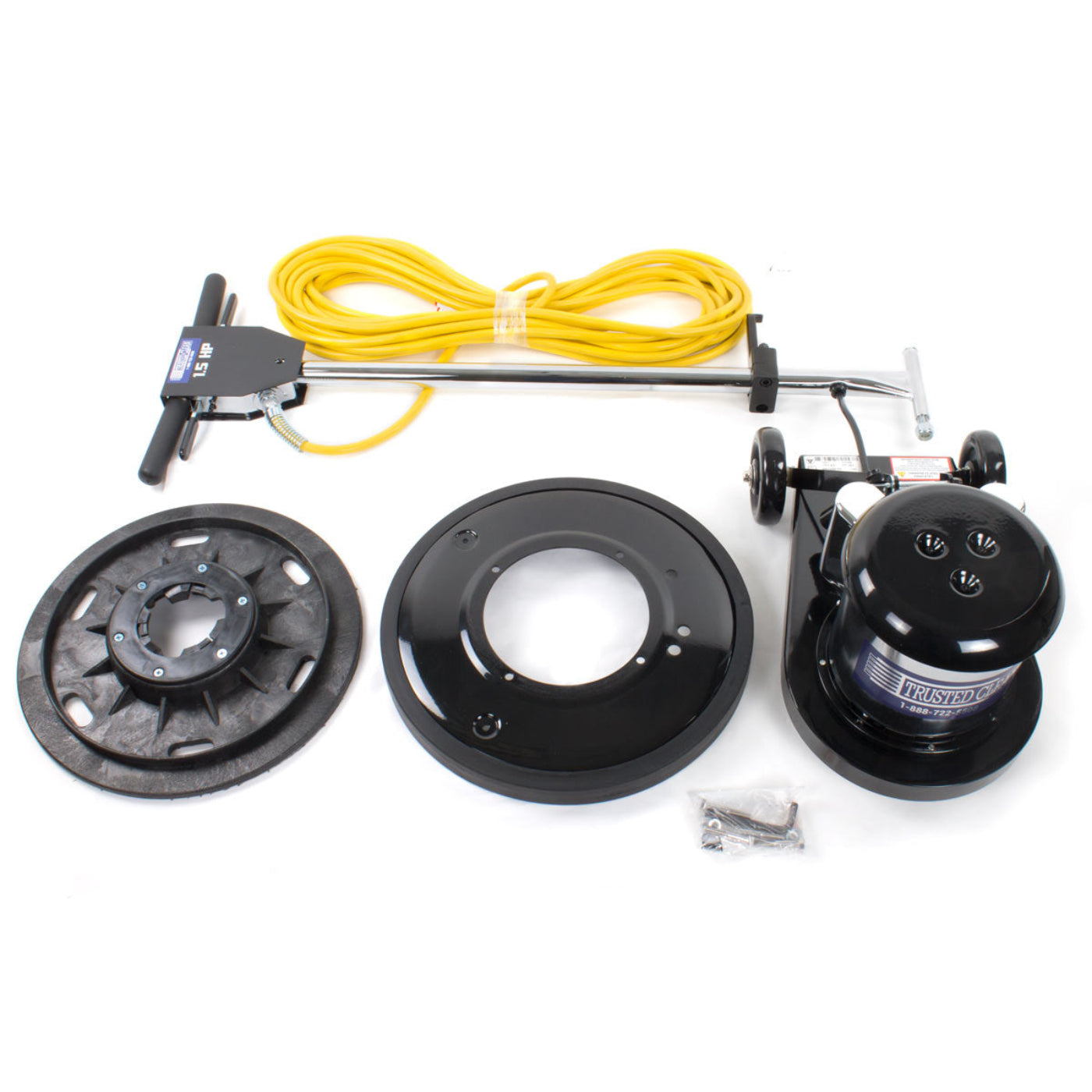 Trusted Clean 17" Commercial Grade Floor Buffer w/ Pad Driver - TPL-BK-17-TC