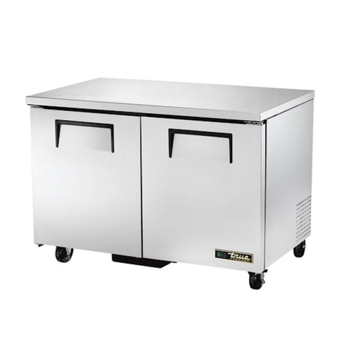 True TUC-48F-HC Two Section Solid Door Undercounter Freezer - TUC-48F-HC-Stock