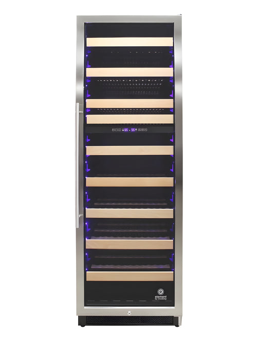 Vinotemp Connoisseur Series 168 Dual Zone Wine Cooler - EL-168WCST