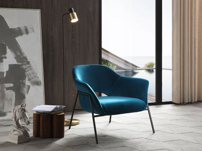 Whiteline Mods - Karla Leisure Chair CH1702F - CH1702F-BLU