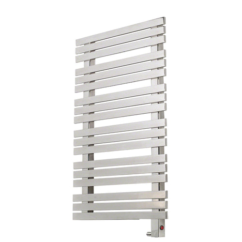 Mr. Steam WX41 18-Bar Wall Mounted Electric Towel Warmer with Digital Timer in Stainless Steel Brushed - WX41TSSB