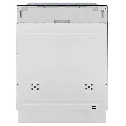 ZLINE 24-Inch Monument Series 3rd Rack Top Touch Control Dishwasher in Custom Panel Ready with Stainless Steel Tub, 45dBa (DWMT-24)